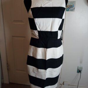 Worthington Black & White Dress Size 6